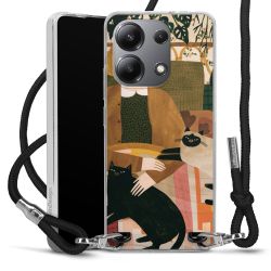Carry Case Fabric black/silver
