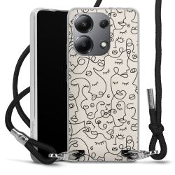 Carry Case Fabric black/silver