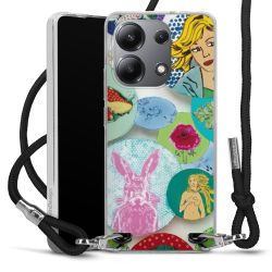 Carry Case Fabric black/silver