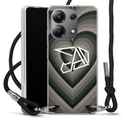 Carry Case Stoff schwarz/silber