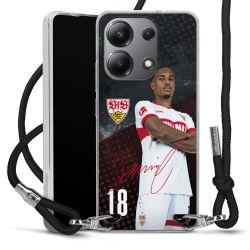 Carry Case Stoff schwarz/silber