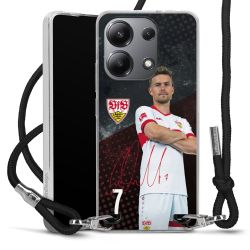 Carry Case Stoff schwarz/silber