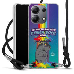 Carry Case Stoff schwarz/silber