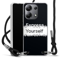 Carry Case Fabric black/silver