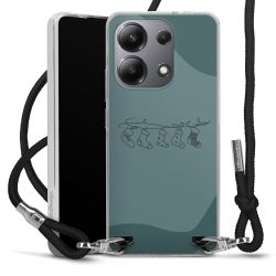 Carry Case Fabric black/silver