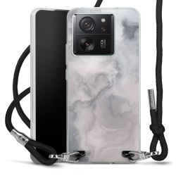 Carry Case Transparent Fabric black/silver