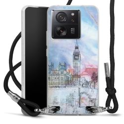 Carry Case Transparent Fabric black/silver