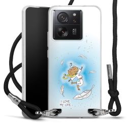 Carry Case Stoff schwarz/silber