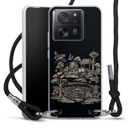 Carry Case Stoff schwarz/silber