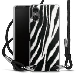 Carry Case Transparent Fabric black/silver