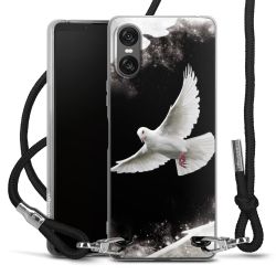 Carry Case Transparent Fabric black/silver