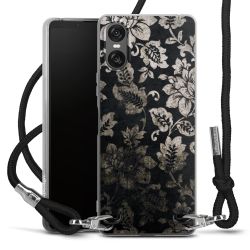 Carry Case Transparent Fabric black/silver