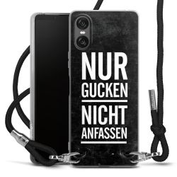 Carry Case Stoff schwarz/silber