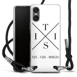 Carry Case Stoff schwarz/silber