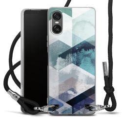 Carry Case Transparent Fabric black/silver