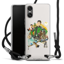 Carry Case Stoff schwarz/silber