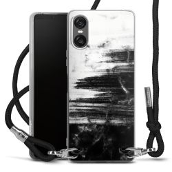 Carry Case Transparent Fabric black/silver