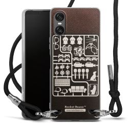 Carry Case Stoff schwarz/silber