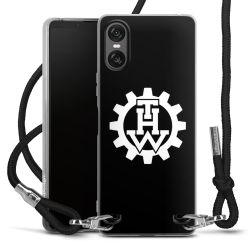 Carry Case Stoff schwarz/silber