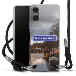 Carry Case Stoff schwarz/silber