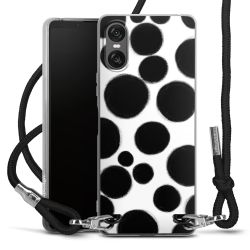 Carry Case Transparent Fabric black/silver