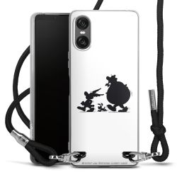 Carry Case Stoff schwarz/silber