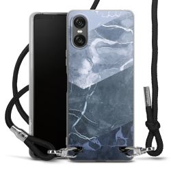 Carry Case Transparent Fabric black/silver