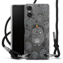 Carry Case Stoff schwarz/silber