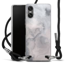 Carry Case Transparent Fabric black/silver