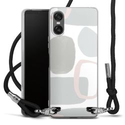 Carry Case Transparent Fabric black/silver