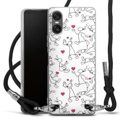 Carry Case Stoff schwarz/silber