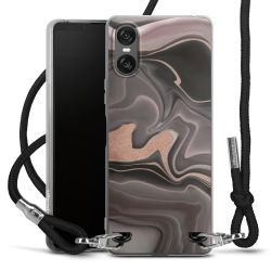 Carry Case Transparent Fabric black/silver