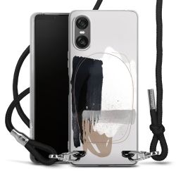 Carry Case Transparent Fabric black/silver