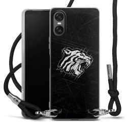 Carry Case Stoff schwarz/silber