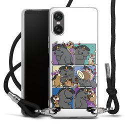 Carry Case Stoff schwarz/silber