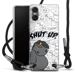 Carry Case Stoff schwarz/silber