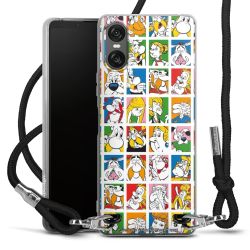 Carry Case Stoff schwarz/silber