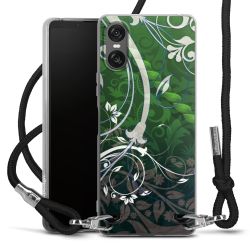 Carry Case Transparent Fabric black/silver