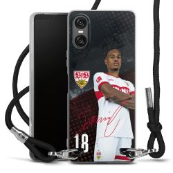 Carry Case Stoff schwarz/silber