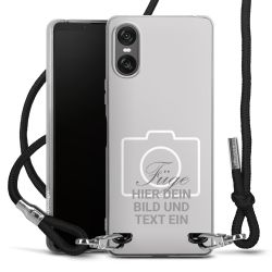 Carry Case Stoff schwarz/silber