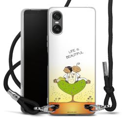 Carry Case Stoff schwarz/silber