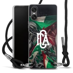 Carry Case Stoff schwarz/silber