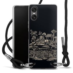 Carry Case Stoff schwarz/silber