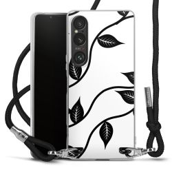 Carry Case Transparent Fabric black/silver