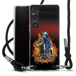 Carry Case Stoff schwarz/silber