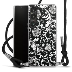 Carry Case Transparent Fabric black/silver