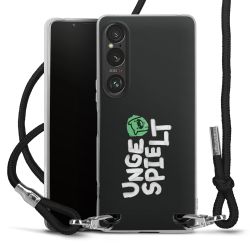 Carry Case Stoff schwarz/silber