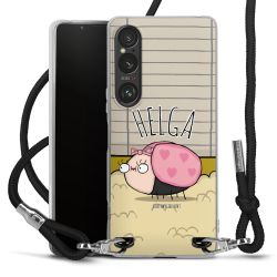 Carry Case Stoff schwarz/silber