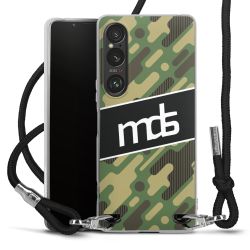 Carry Case Stoff schwarz/silber