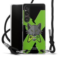 Carry Case Stoff schwarz/silber